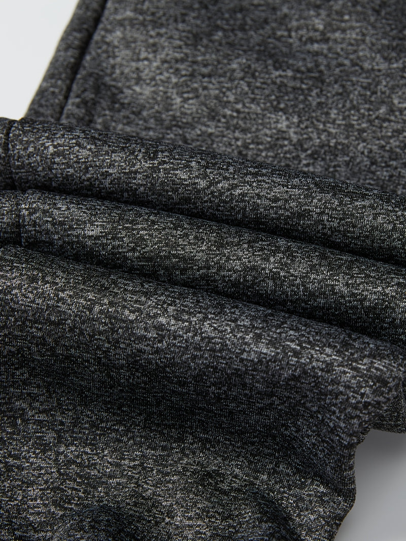 Boys Thick Plush-Lined Zip-Up Jacket + Pants Set.