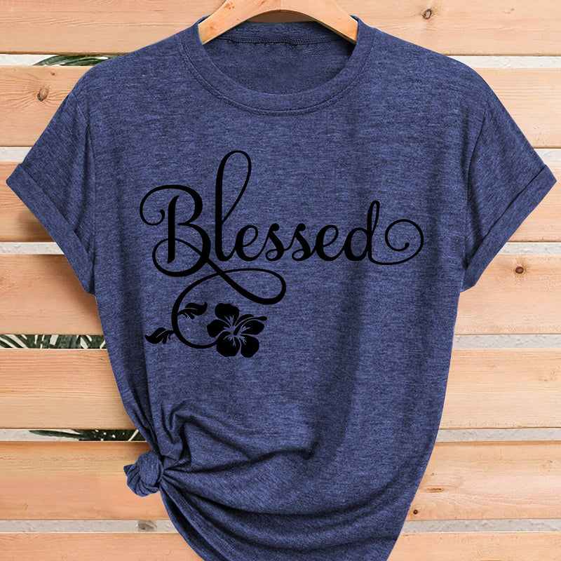 Women's Casual Short Sleeve T-Shirt.