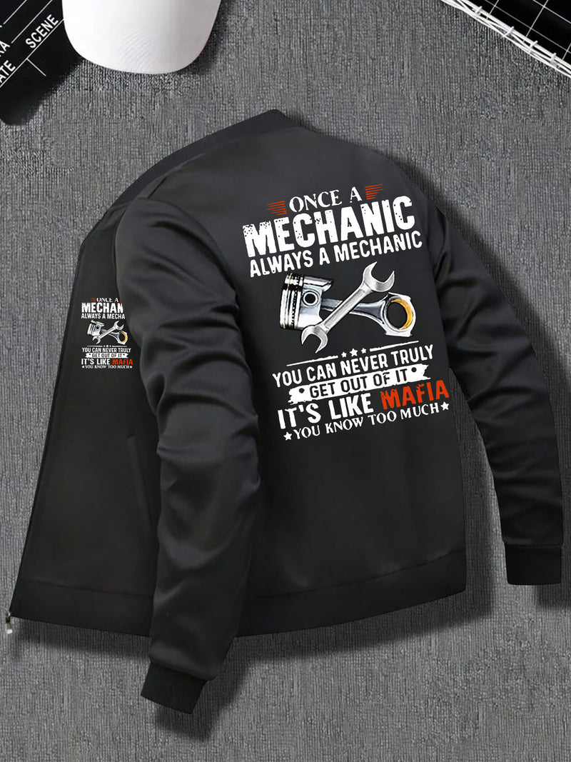 American Casual Stand-up Collar Sweatshirt Jacket for Men, Spring/autumn.