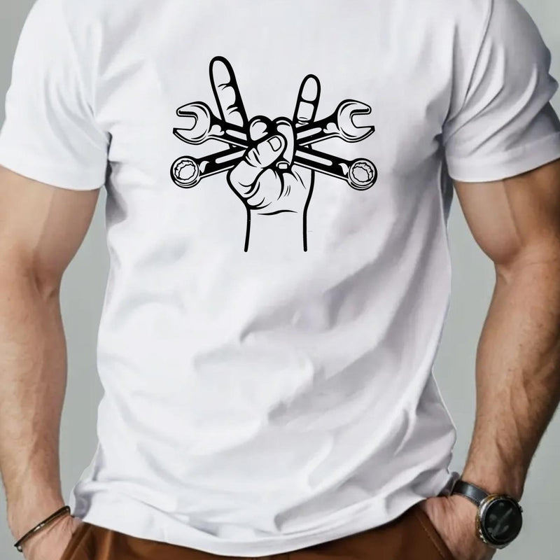 Men's Summer Casual Short-Sleeve T-Shirt.
