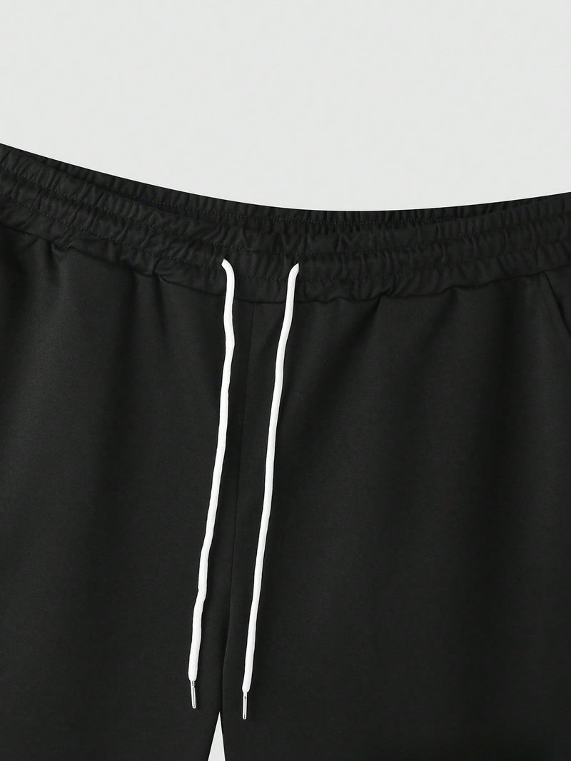 Men's Plus Size Summer Casual Short Sleeve T-Shirt.