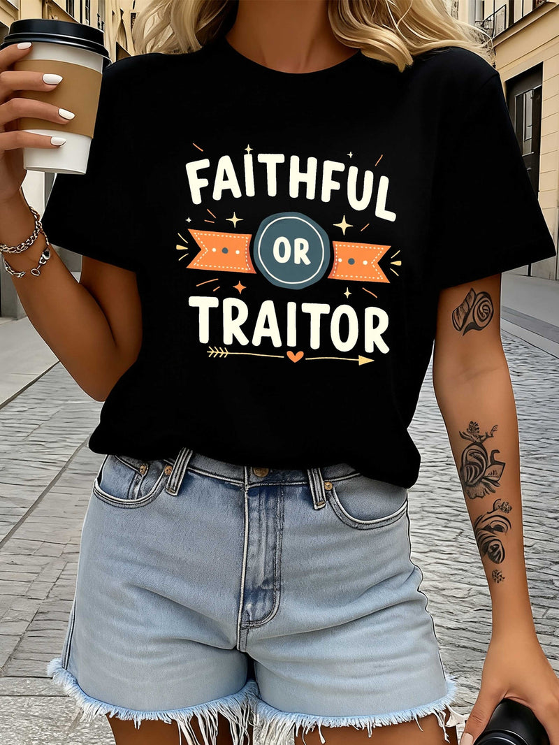 Women's Pure Retro Banner T-Shirt.