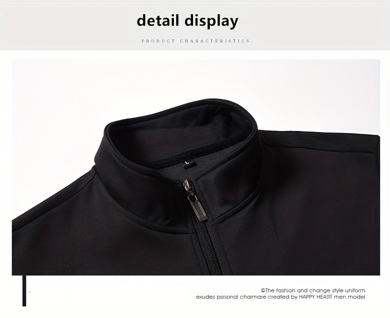 Men's Sportswear Set for Spring And Autumn Casual Outfit.