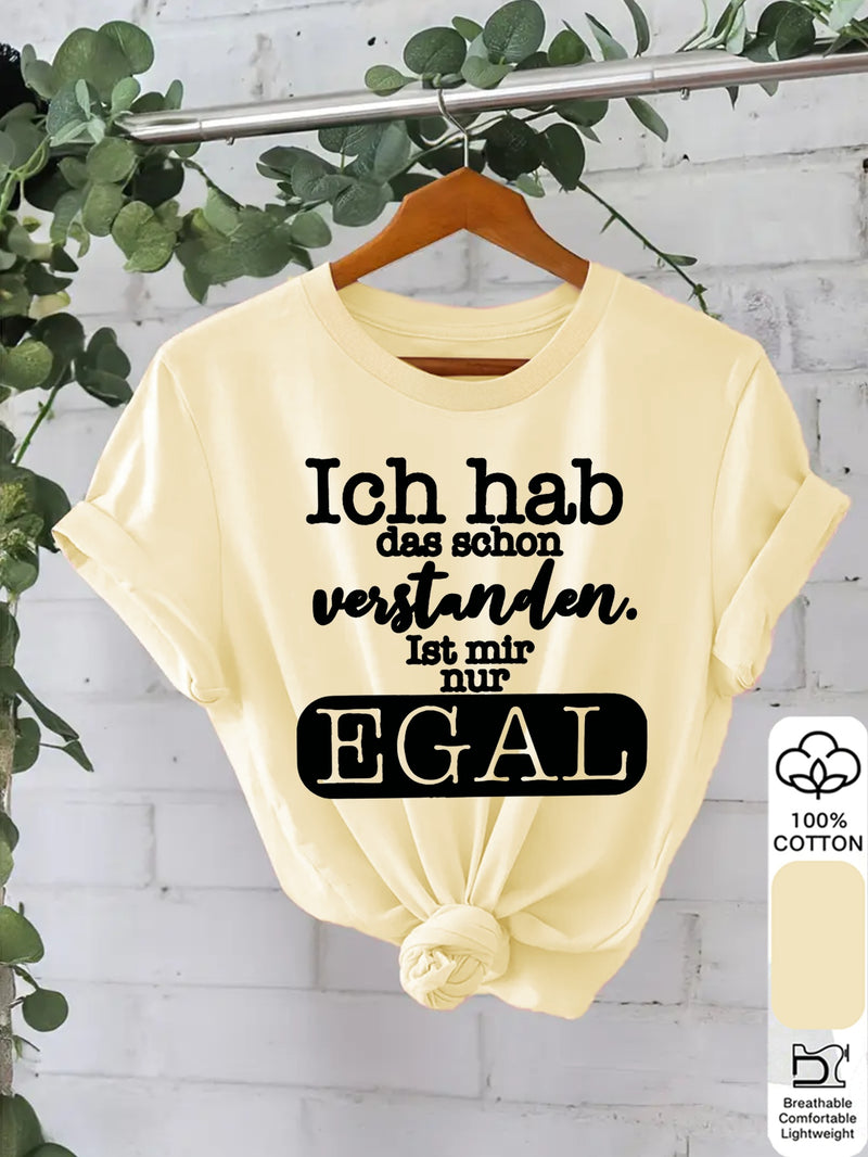 Women's Graphic Print T-Shirt.