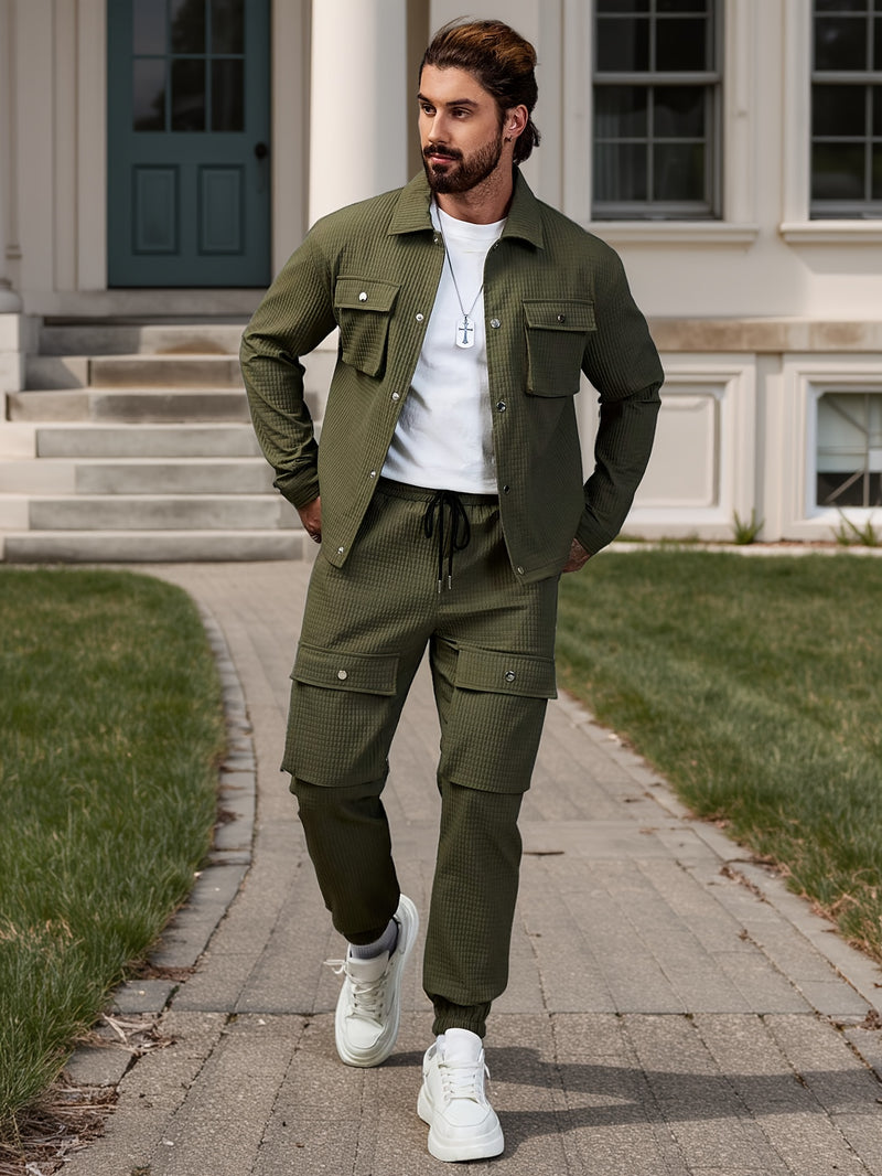 Fashionable and Comfortable Men's Casual 2pcs Set.