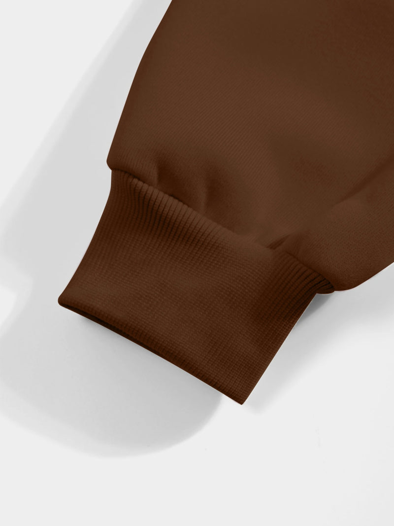 Women's European and American Fashion -Lined Hooded Sweatshirt and Pants.