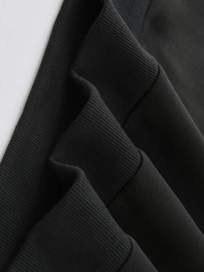 3pcs mixed color Men's autumn and winter round neck sweatshirt.