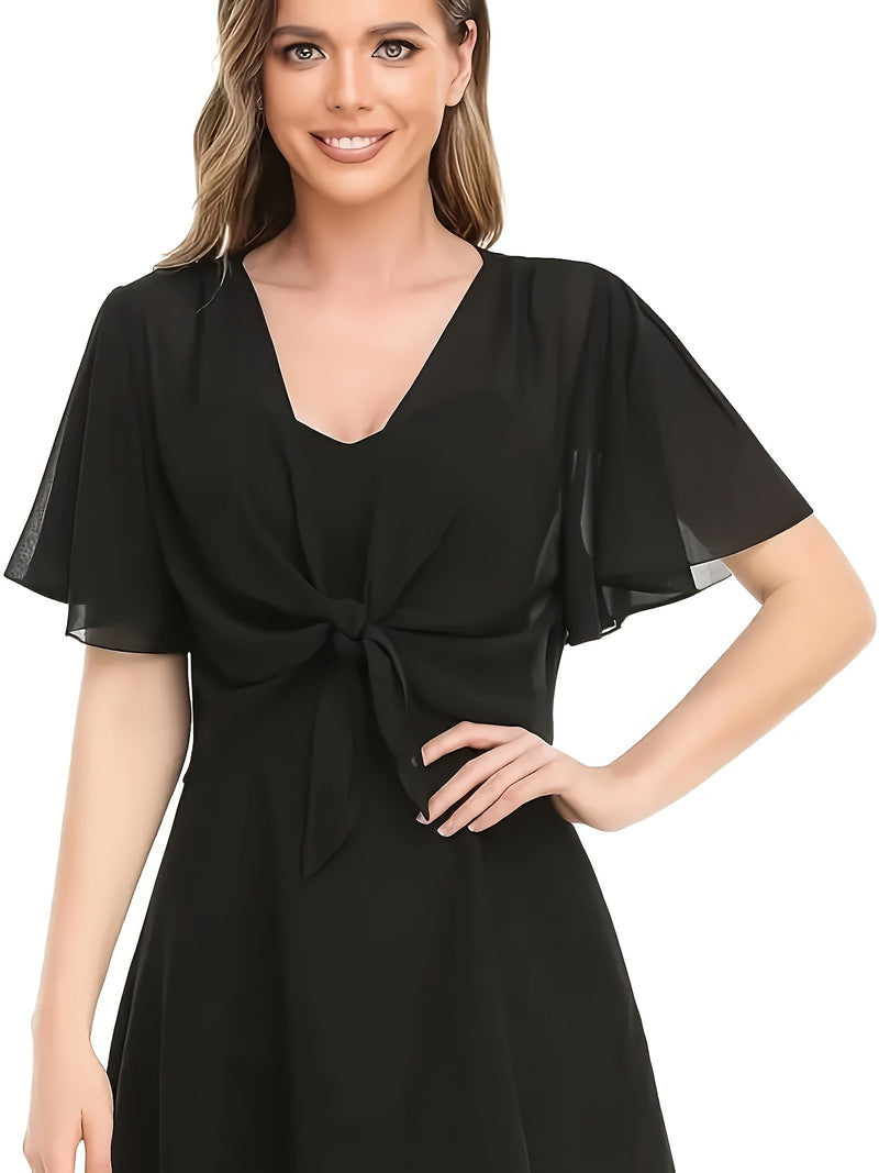 Women's Solid Color Short Sleeve Shirt Cardigan.