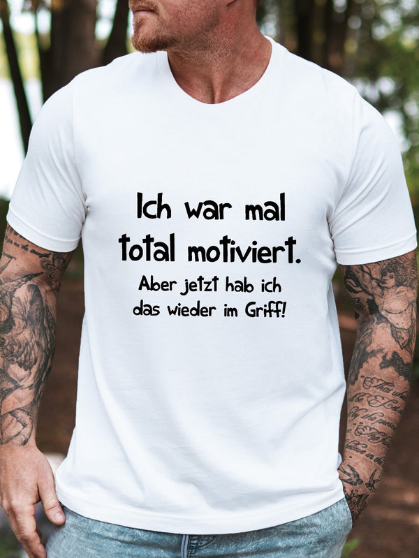 Men’s T-shirt German Targeted Model Cotton.