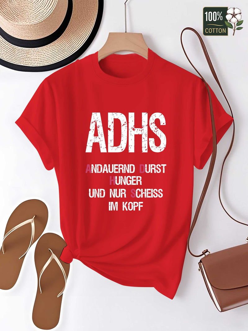 Women's Tshirt comfort fit Pure Cotton.