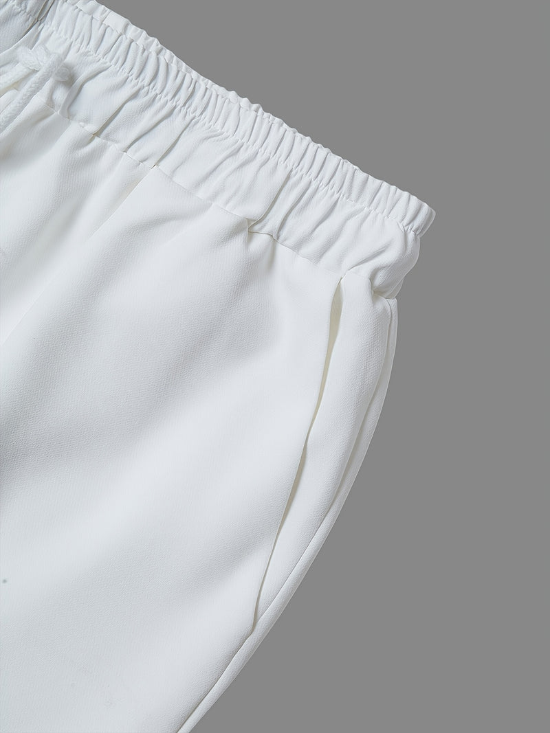 Men's Suits, Short Sleeves, Shoulder Zippers, Spliced Design.