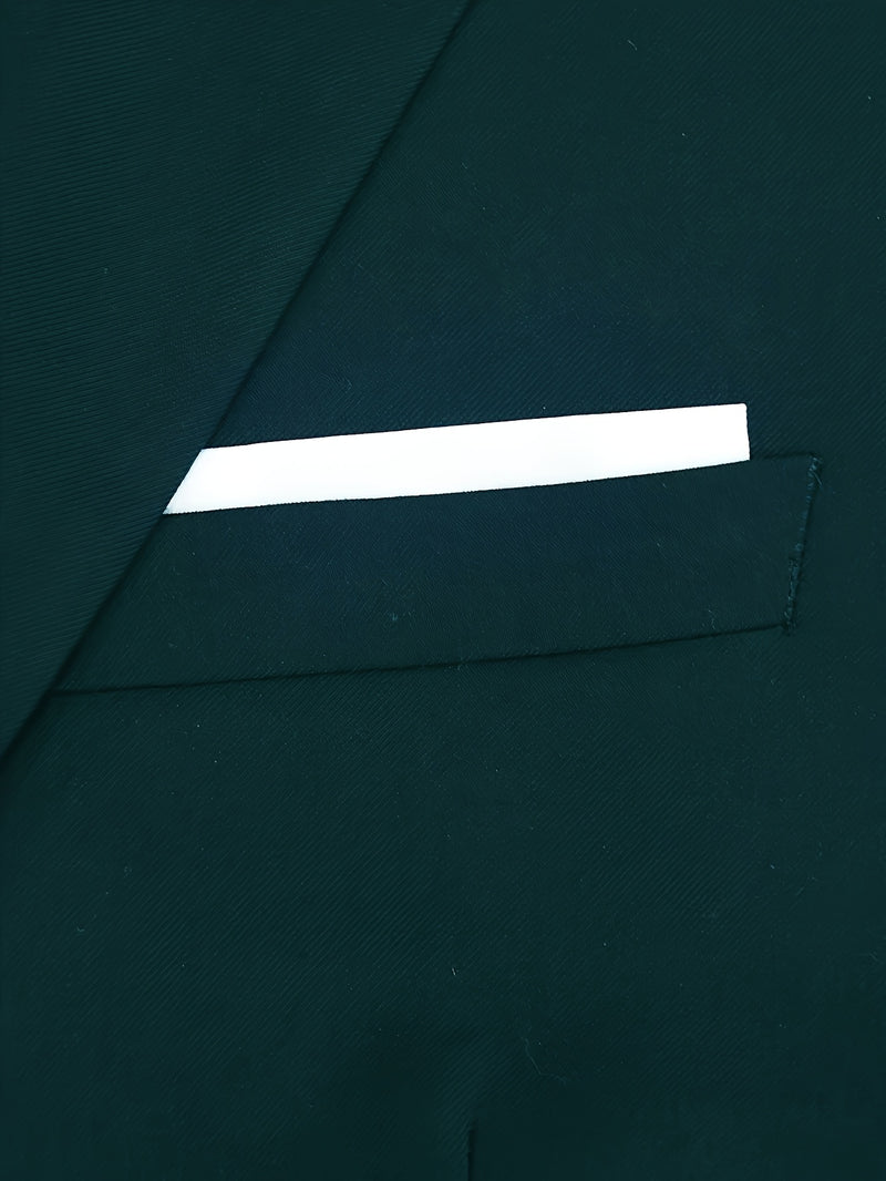 Light Business-Casual-Elegant Suit Set, Two-Piece Outerwear.