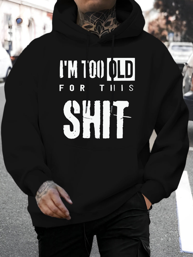 Men's Hooded Sweatshirt New Fashionable.