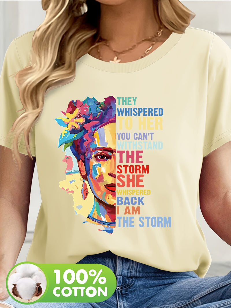 Women’s Casual Short Sleeve T-Shirt.