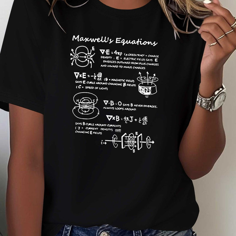 Women’s Casual Short Sleeve T-Shirt.