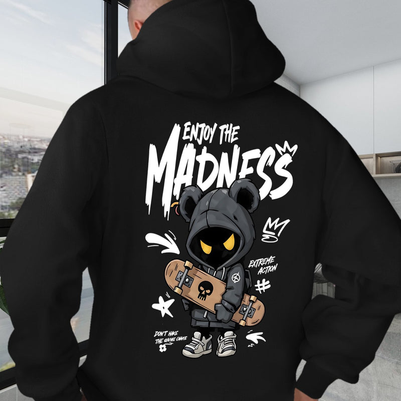 Men's Hooded Sweatshirt.