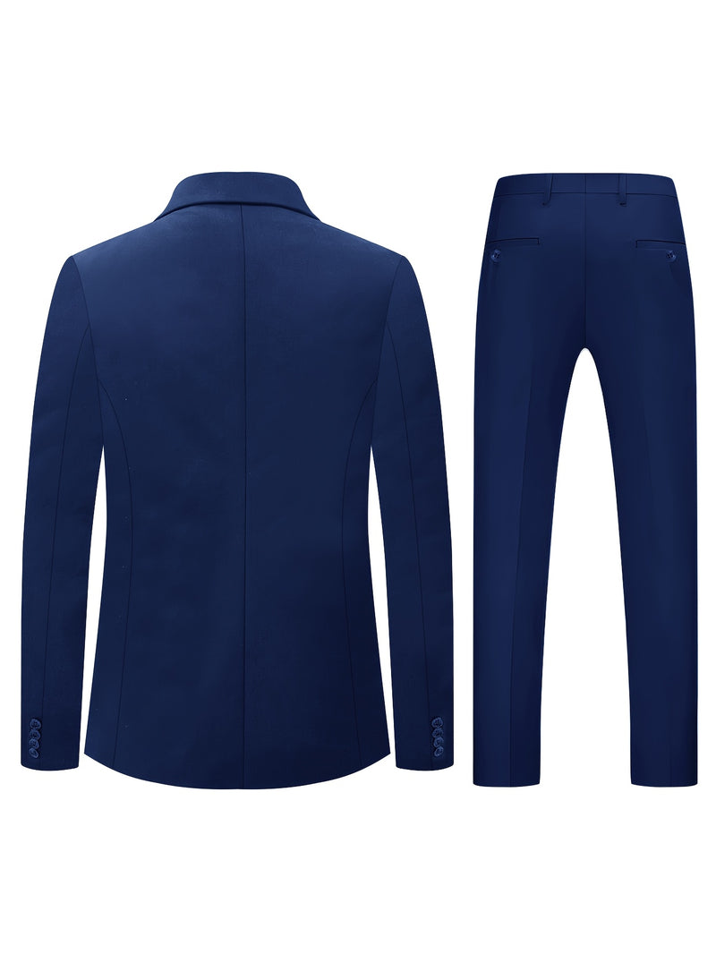 Men's Fashionable Suit + Trousers 2pcs Set.