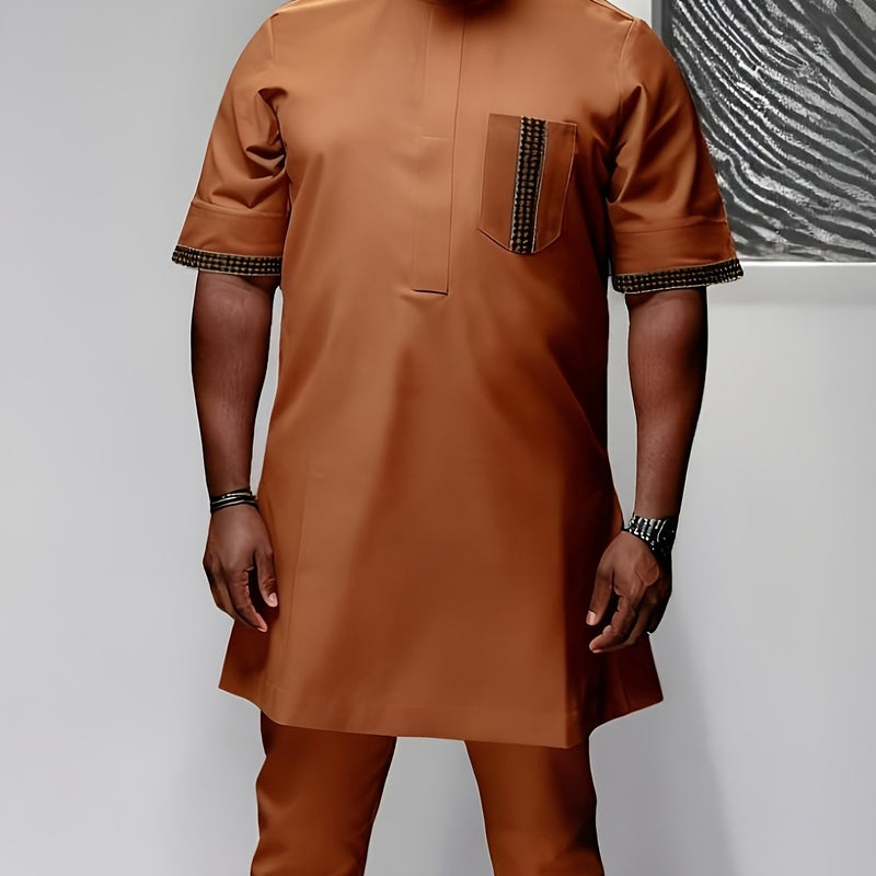 Men's Casual 2pcs Suit.