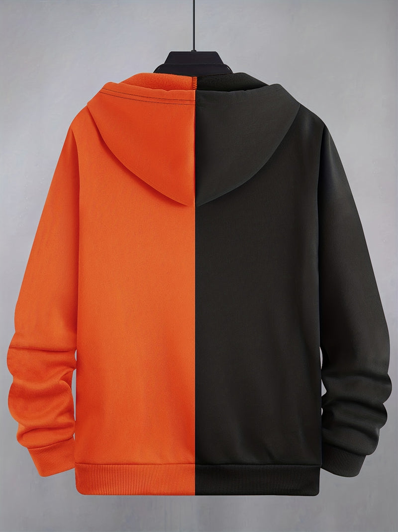 Men's Jacket for Spring And Autumn, Trendy Casual Hooded.