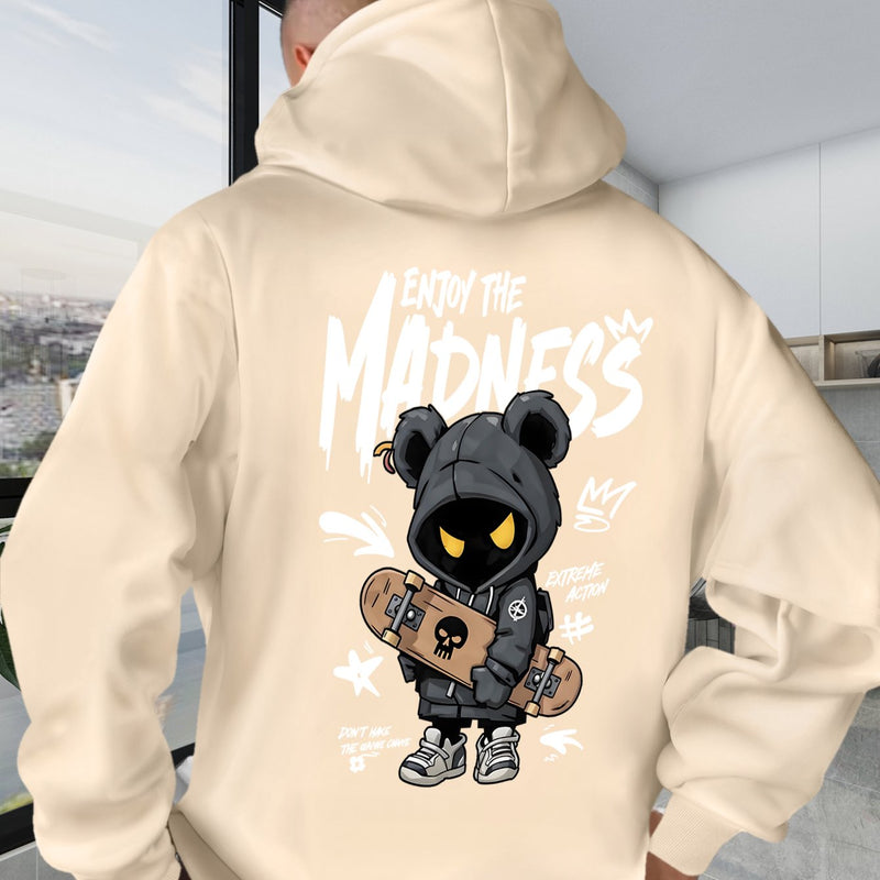 Men's Hooded Sweatshirt.