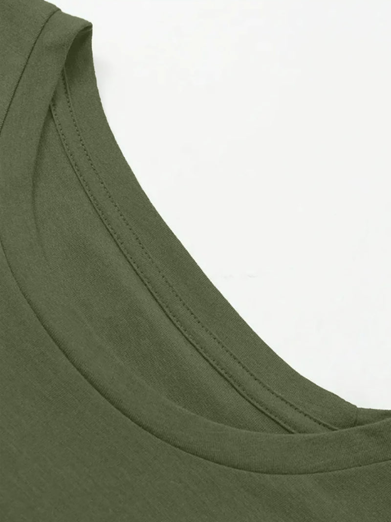 Women’s Graphic Print Two Piece Set, Short Sleeve T-shirt & Shorts.