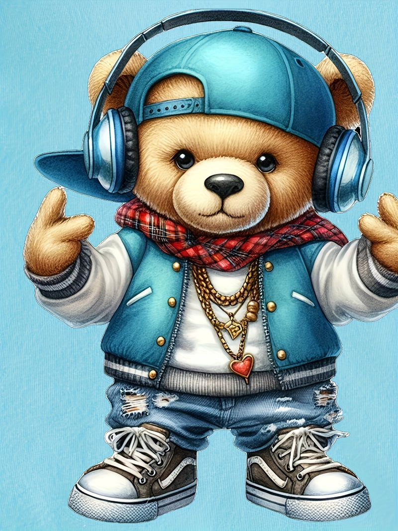 3pcs Cartoon Print Summer Short Sleeve Baby Romper Bodysuit.