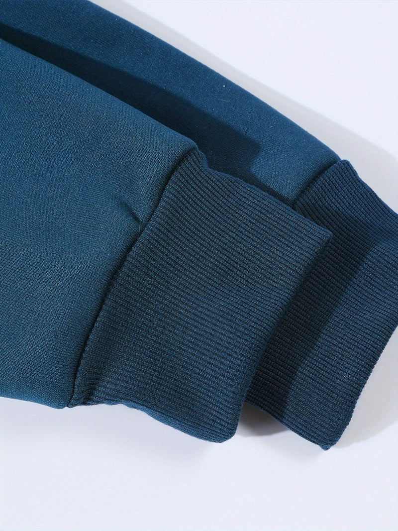 Men's Hooded Printed Sweatshirt.