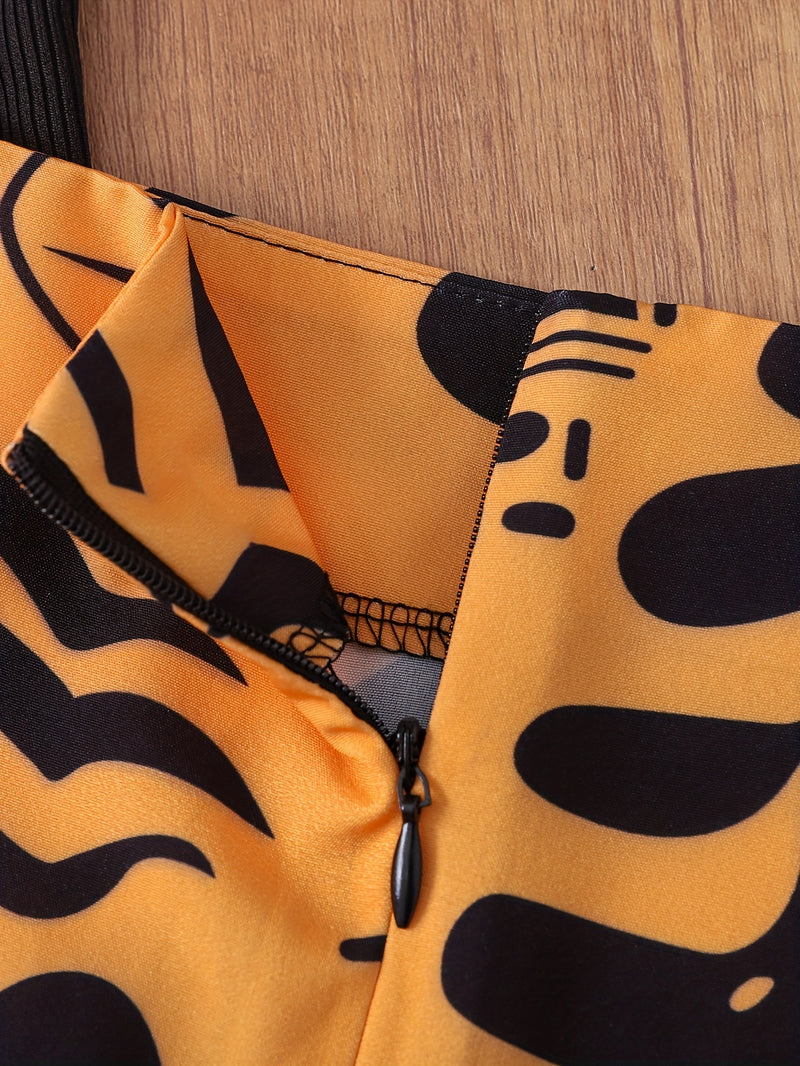 Women's Tank Top And Beach Vacation Style Printed Pants Set.