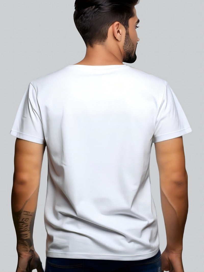 Men's Casual Short Sleeve T-Shirt.