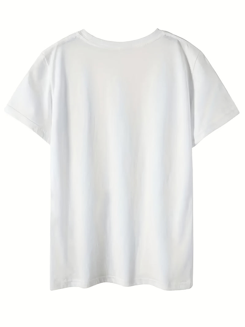 Women's "Love" Graphic Print T-Shirt.