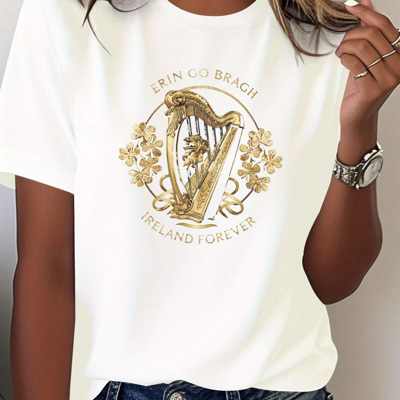 Women’s Casual Short Sleeve T-Shirt.