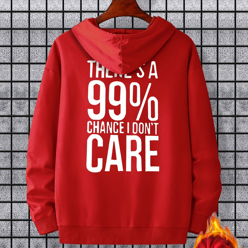 Men's Casual Pullover Hooded Sweatshirt.
