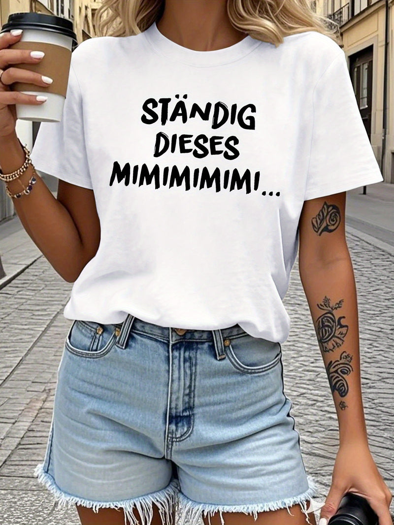 Women's Cotton Comfort Fit T-Shirt.