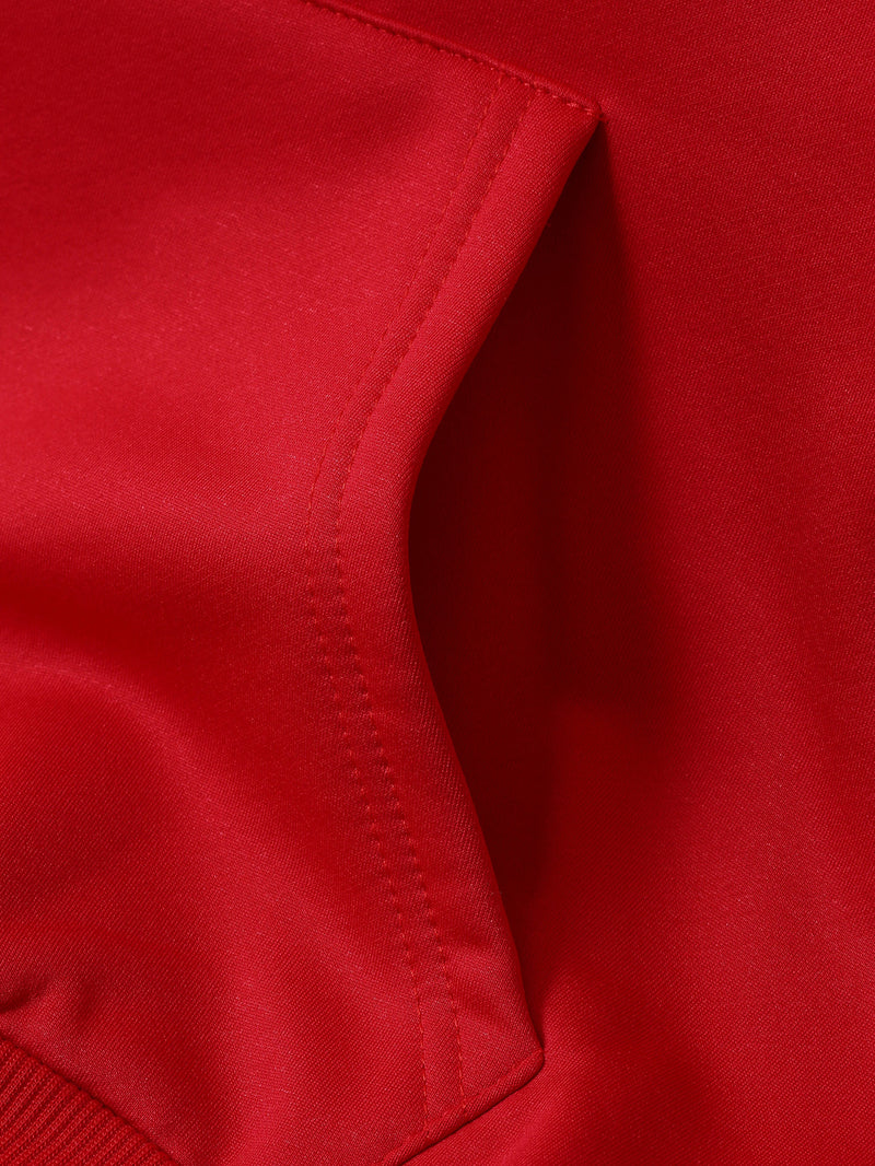 Women's Cozy Fleece-Lined Hoodie with Heart & Paw Print Design.