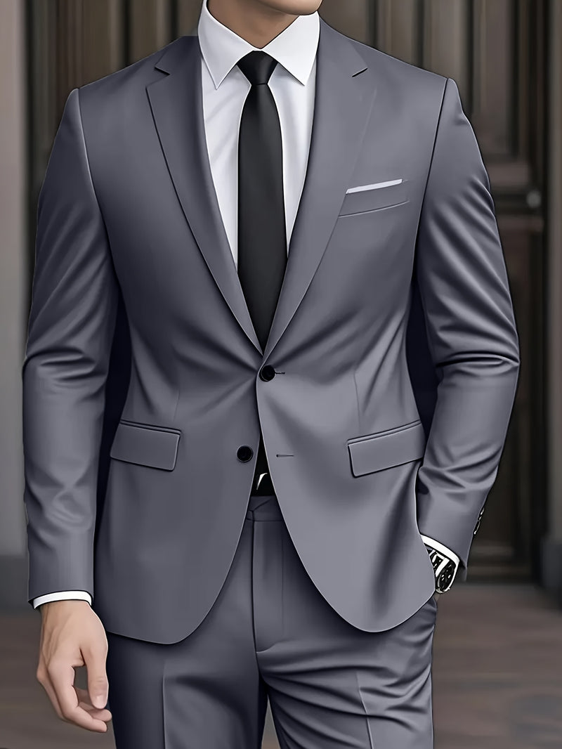 A Men'S Suit Set, Consisting of a Jacket And Trousers, Office Events.
