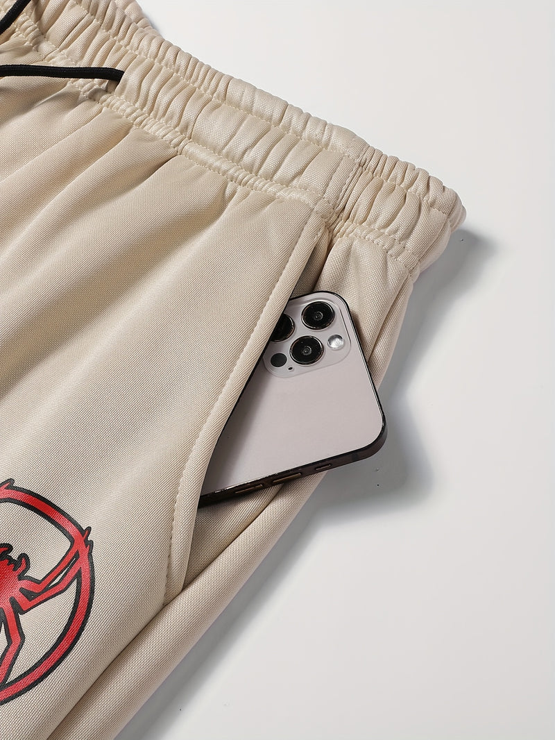 Men's Casual Hooded Sweatshirt & Jogger Set.