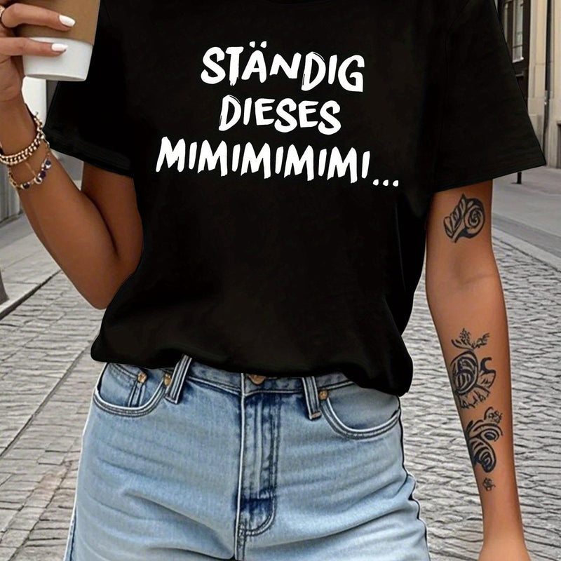 Women's Cotton Comfort Fit T-Shirt.