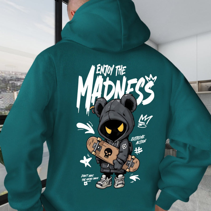 Men's Hooded Sweatshirt.