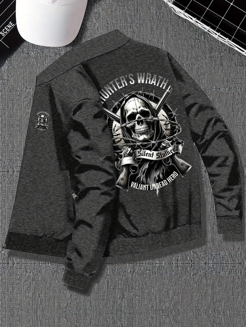 Spring and Autumn Men's Casual Jacket, Stylish Youth Coat.
