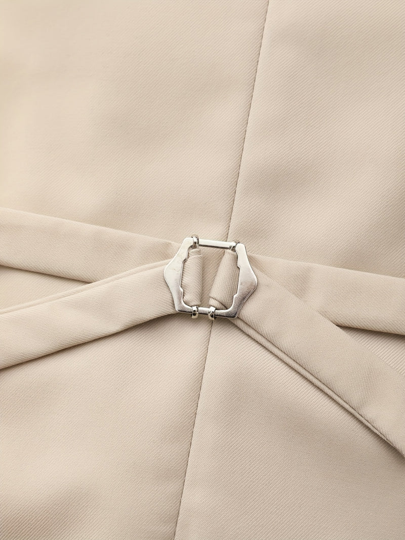 Men's Three-Piece Suit Set, Business Formal Wear.