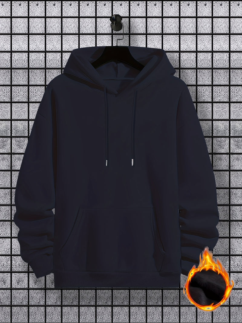 Men's Casual Pullover Hooded Sweatshirt.