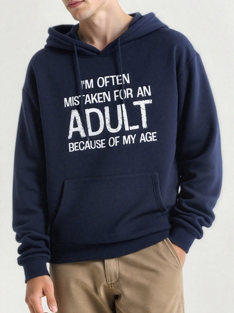 Men’s Hooded Sweatshirt New Spring.