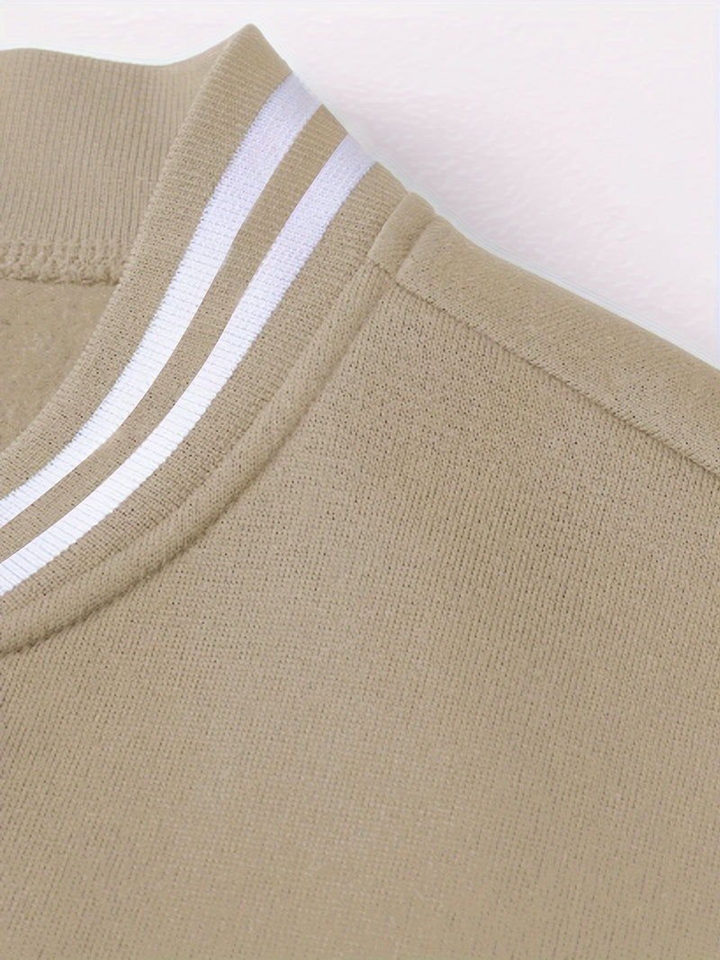 Men'sFashion Two-Piece Jacket Baseball Uniform.