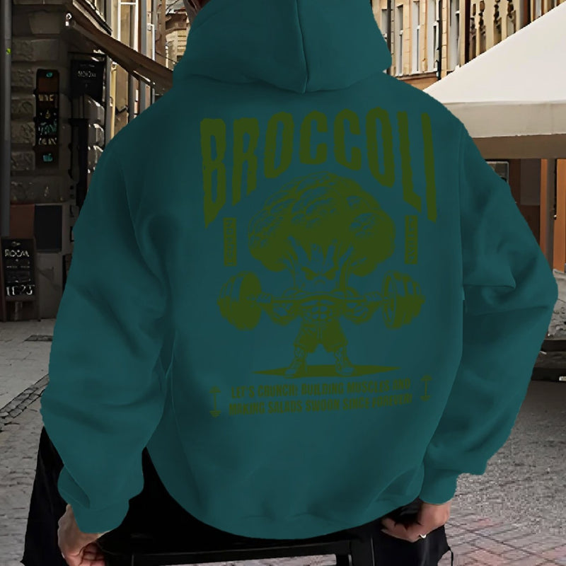 Men's Hooded Sweatshirt.