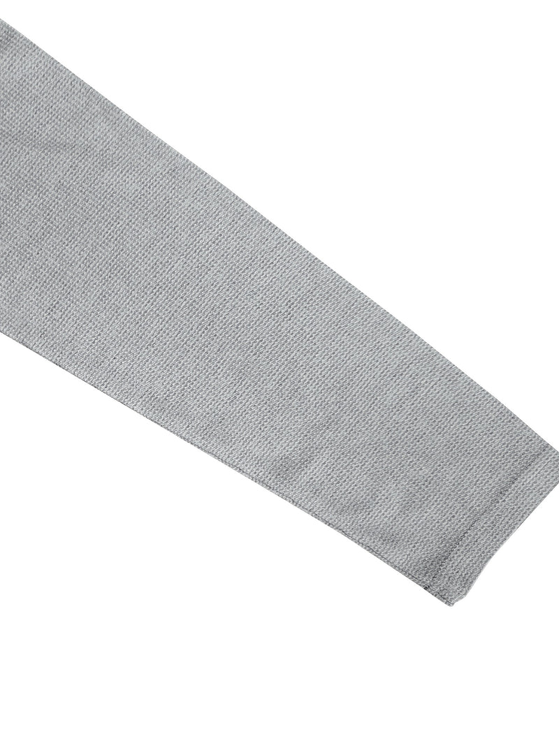 Trendy collar! Men's sports suit zipper design, preferred for daily outings.