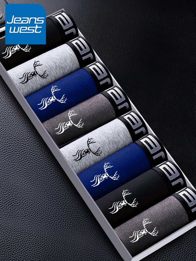 8-Pack Men's Boxer Briefs.