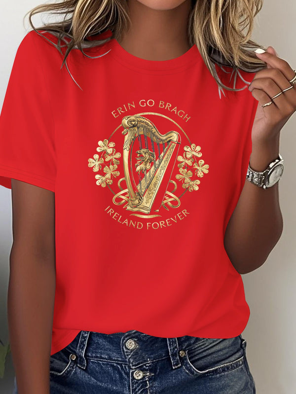 Women’s Casual Short Sleeve T-Shirt.