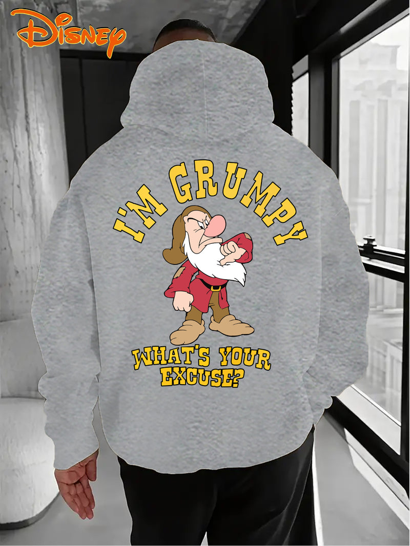 Men's Hoodie - Seven Dwarfs Cartoon Cute Pattern Hoodie.