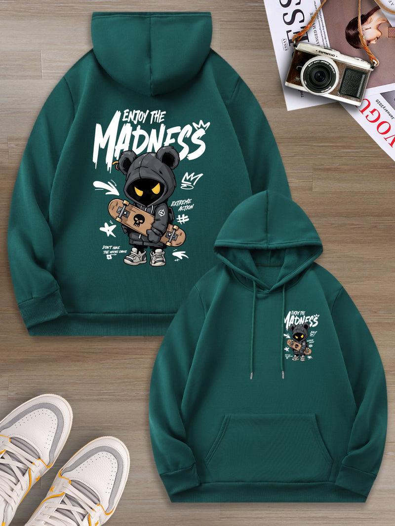 Men's Hooded Sweatshirt.