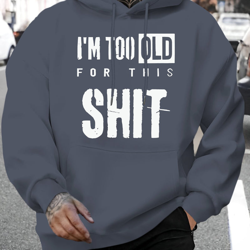 Men's Hooded Sweatshirt New Fashionable.